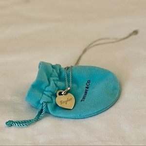 Custom Engraved Authentic Tiffany’s Necklace